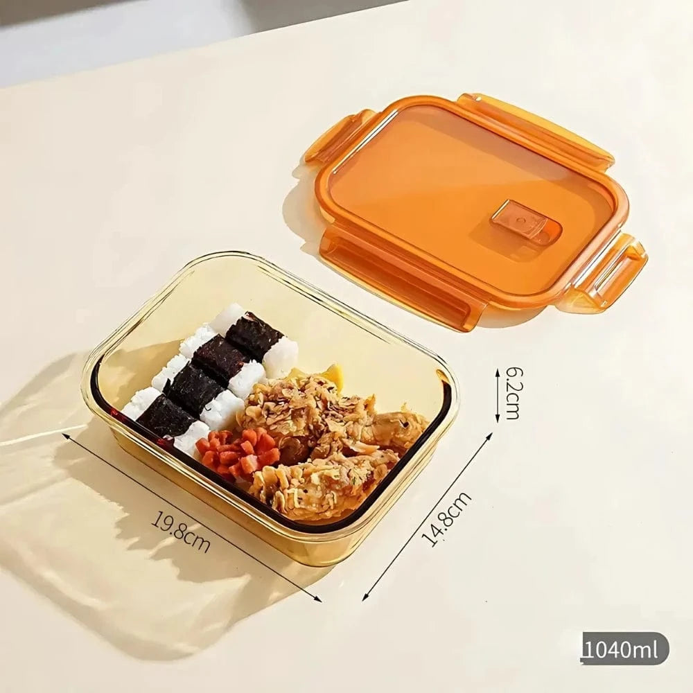 Lunch box verre allongée - La solution pratique