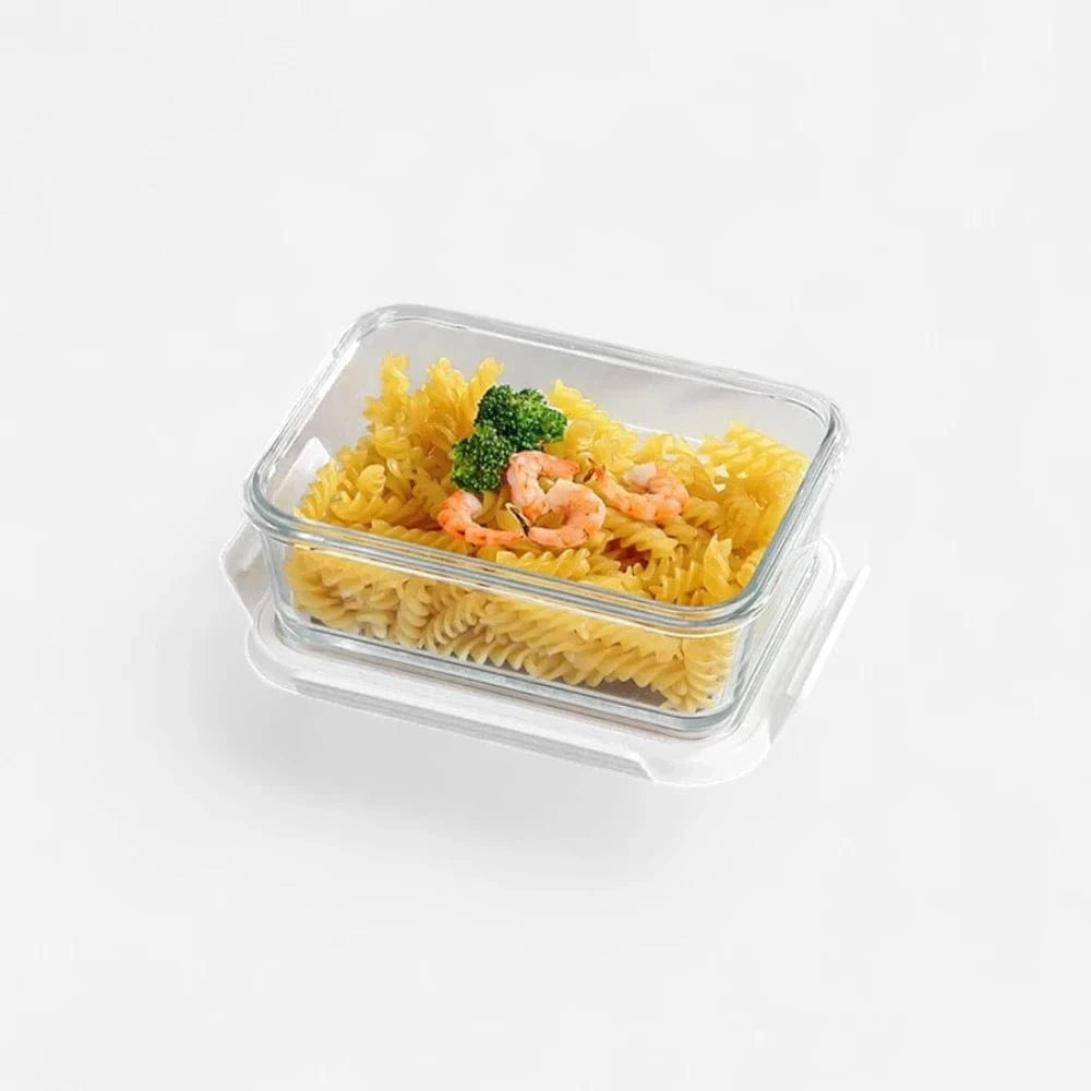 Lunch Box Verre Borosilicate | Hermétique & Micro-ondable