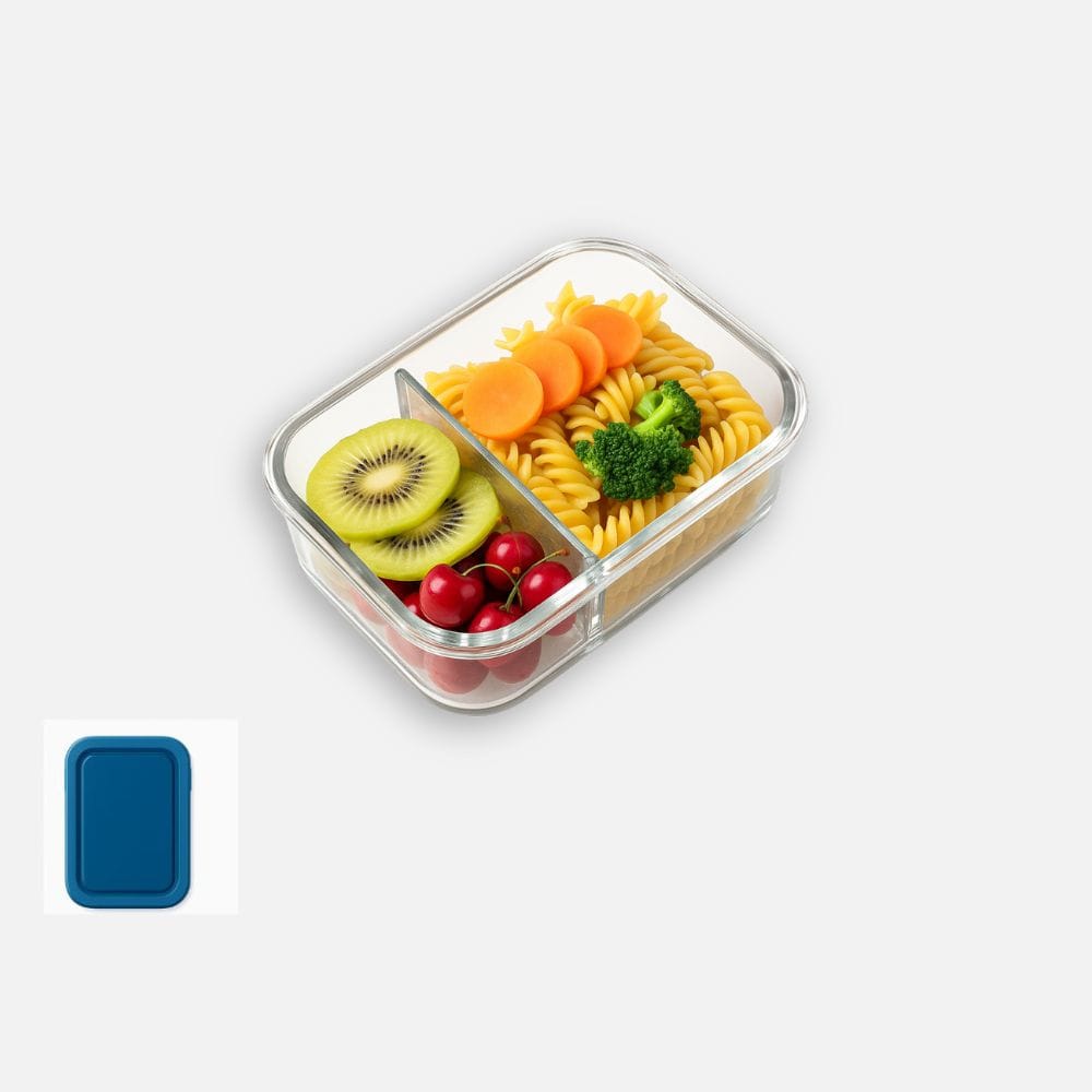 Lunch Box verre compartiments | Sécurité alimentaire et élégance