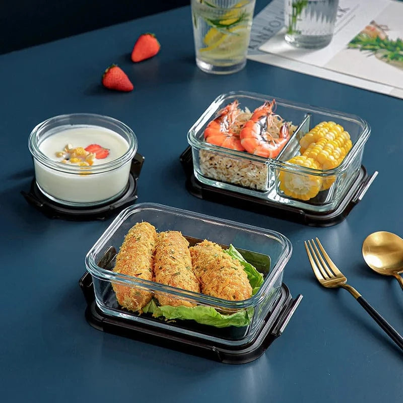 Lunch Box verre micro onde - Le Bento en verre résistante